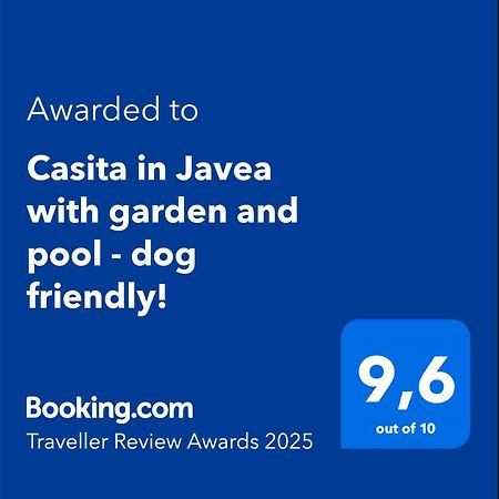 Casita In Javea With Garden And Pool - Dog Friendly! Buitenkant foto
